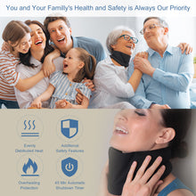 Load image into Gallery viewer, Heated Neck Brace for Neck Pain and Support